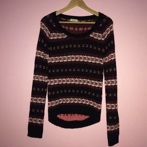 ❄️ Colour Block Knit Ugly Sweater